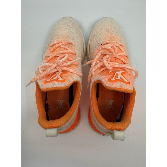 Louis Vuitton V.N.R. Orange Technical Knit Trainers Sneakers Shoes Size US 6 - Picture 7 of 12